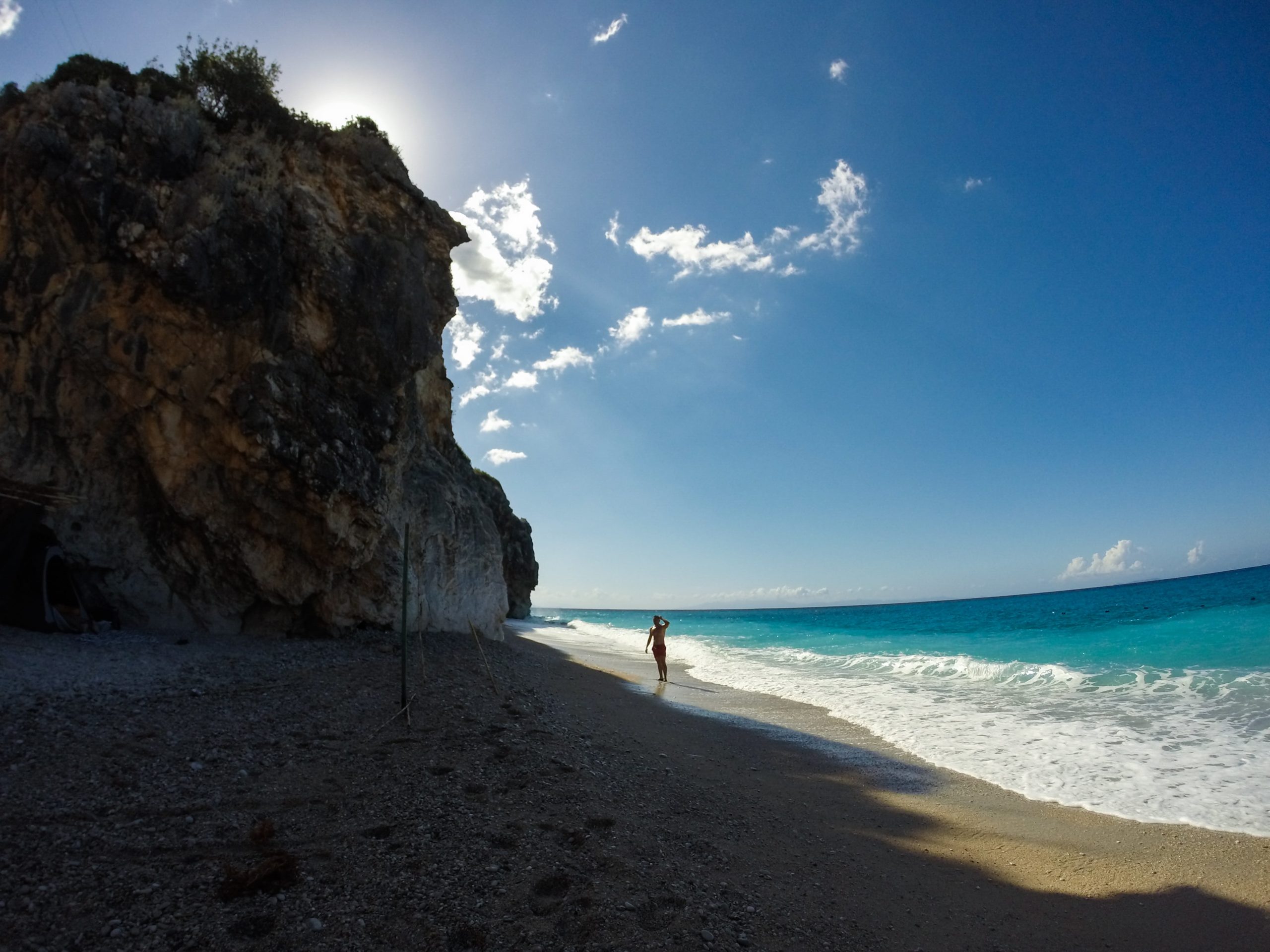 Gjipe beach Southern Albania