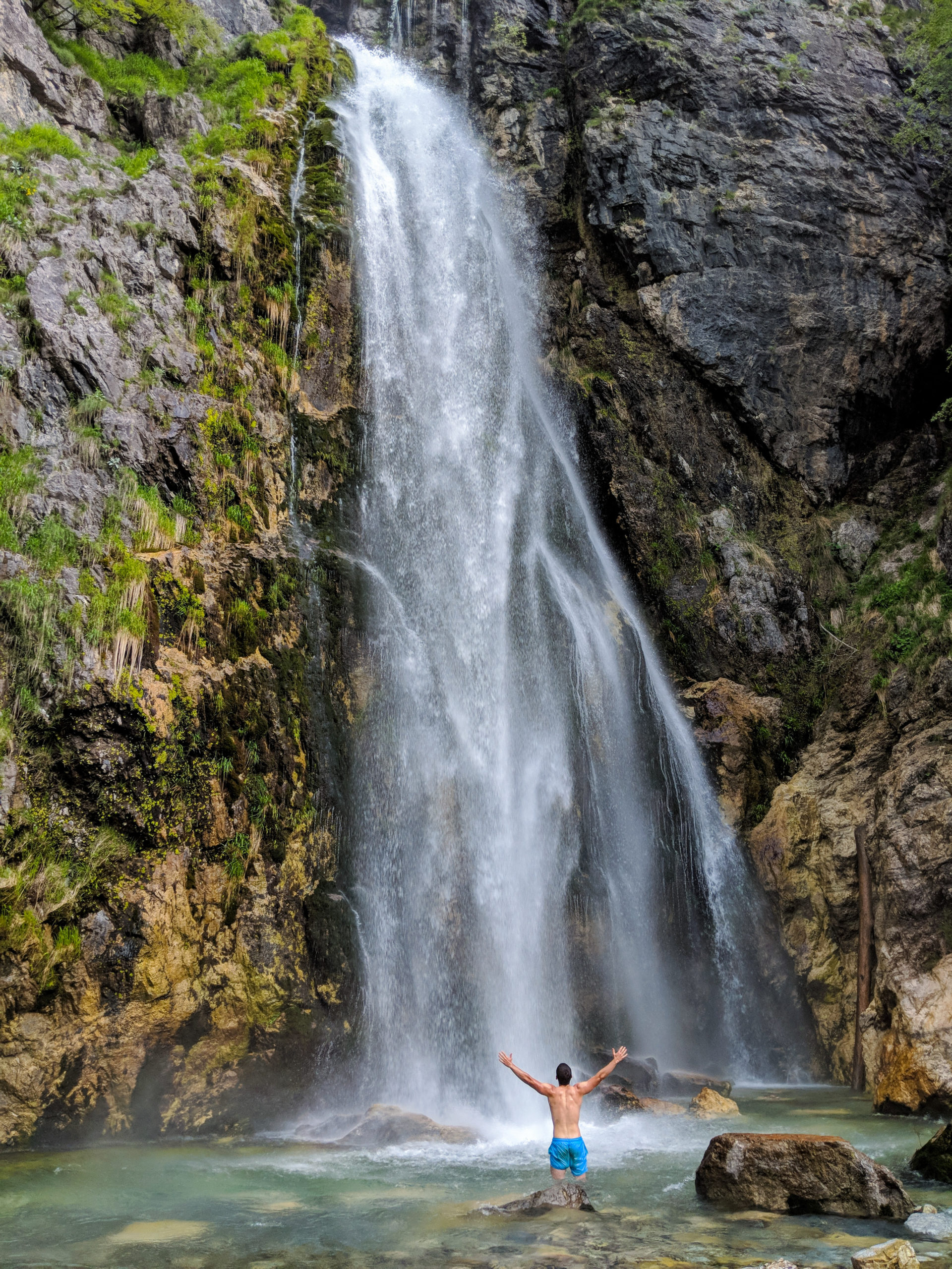 Grunas Waterfall Theth Albania