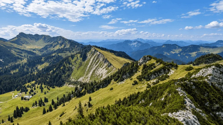 Wandern auf die Aiplspitz bei München